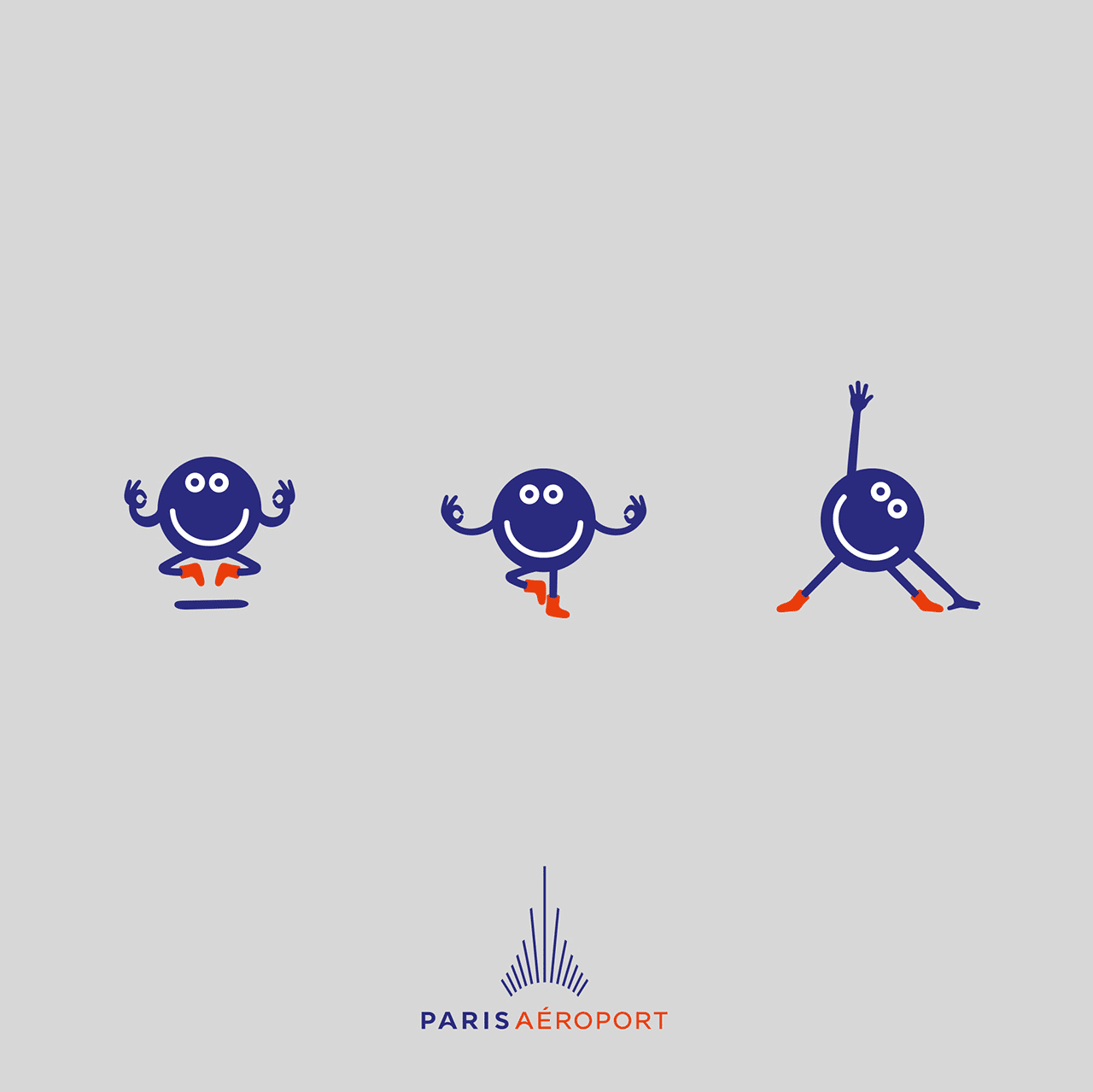 Aéroports de Paris | Character design