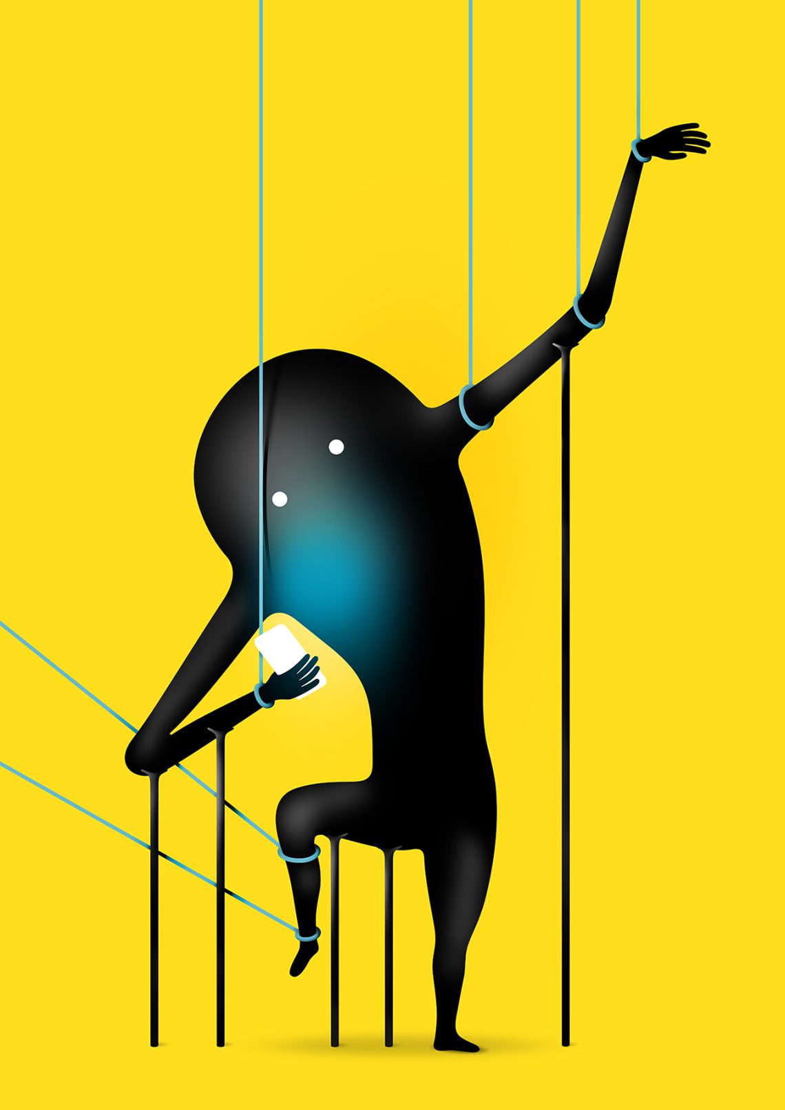 Contemporary Life | Editorial illustration