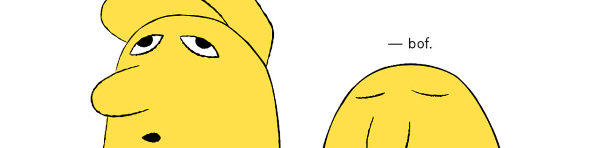 Je m’ennuie | Editorial illustration