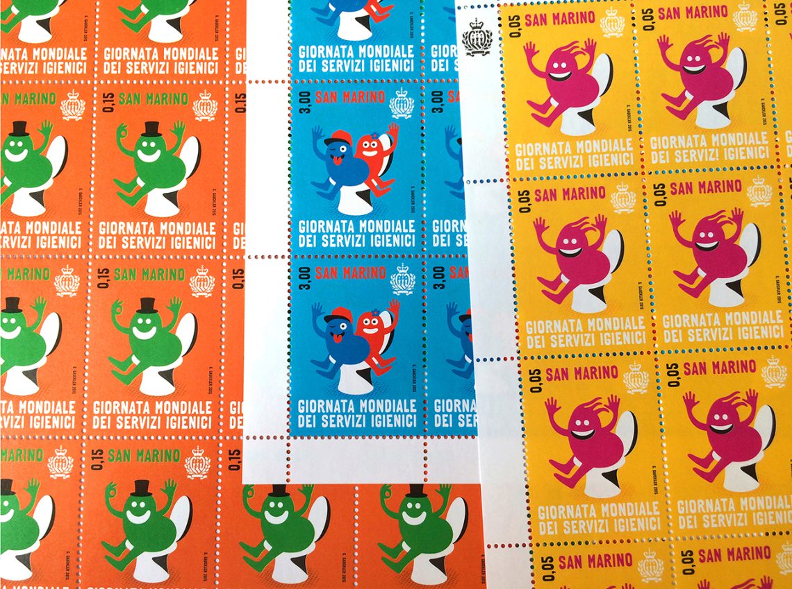 San Marino World Toilet Day | Stamps