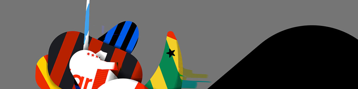 Soccer Revolution | Digital print for a show in UK