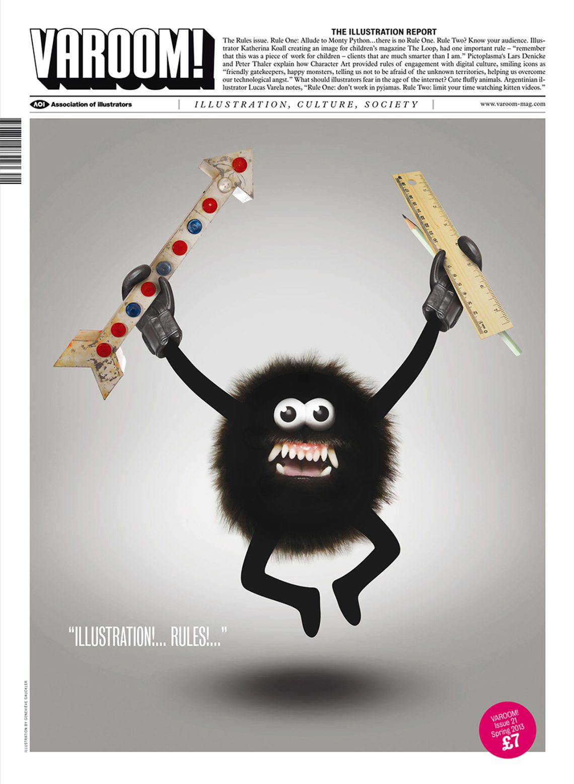 Varoom Magazine | cover illustration