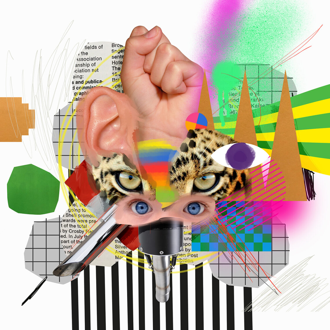 Eyes | Collage experiment
