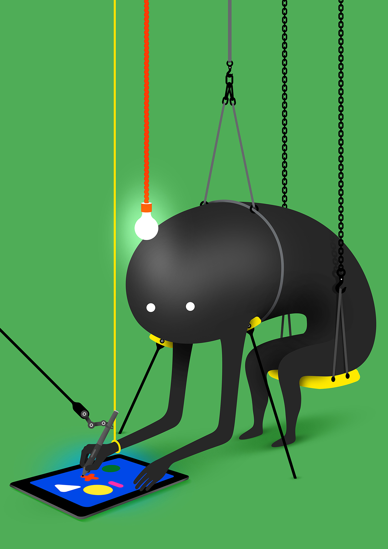 Contemporary Life | Editorial illustration